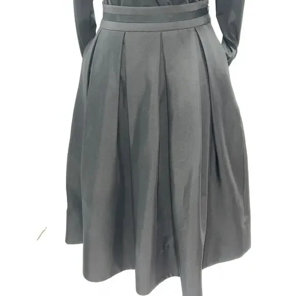 White House Black Market Skirt, Size 4 – Elegant Black, Delicate & Sophisticated - Picture 5 of 16